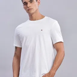 Tommy Hilfiger Men Pure Cotton T-shirt-picture-48