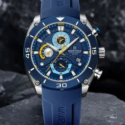 Naviforce Men Dial & Straps Analogue Multi Function Watch NF8038 SBEBE-image-18