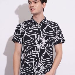 Being Human Men Classic Opaque Printed Casual Shirt-picture-32