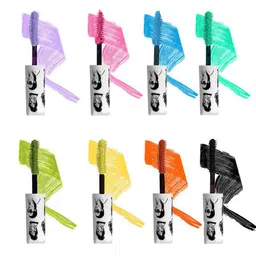 Elitty Set Of 8 Instant Volume Mascara- 5 ml Each- Lilac Purple- Pink- Blue- Sea Green-10