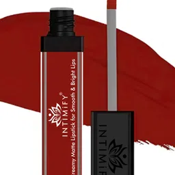 INTIMIFY Creamy Matte Liquid Lipstick-6ml-Maroon-54