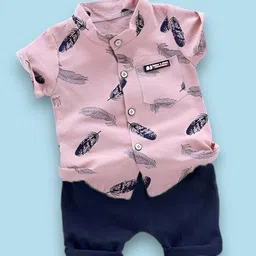 WINSWORLD ENTERPRISE Boys Printed Shirt with Shorts-picture-48