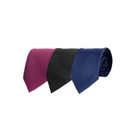 CALIXTO Men Woven Design Broad Tie-image-68