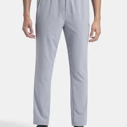 Jockey Microfiber Elastane Trackpant with Zipper Pockets and StayFresh Treatment-MV25-image-30