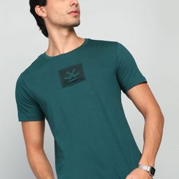 WROGN Men Brand Logo Printed Round Neck Pure Cotton T-shirt-image-47