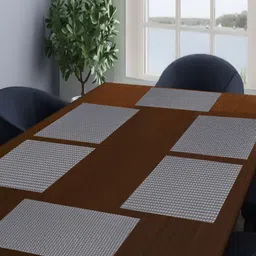 LooMantha Set Of 6 Textured Waterproof Table Placemats-10