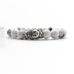 VIBESLE Unisex Ceramic Beaded Elasticated Bracelet-image-88