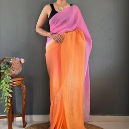 KALINI women Leheriya Pure Georgette Saree-image-14