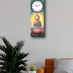 OLIVE TREE White & Black Printed Traditional Wall Clock-15