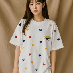 Infirax Women Applique T-shirt-image-29
