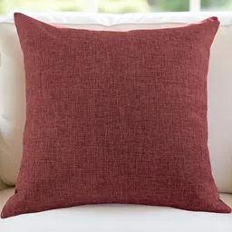 IVAZA Maroon 1 pc Velvet Square Cushion Covers-image-74
