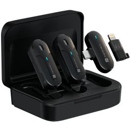 Portronics VlogMate 2 omni direction wireless portable microphone image 1