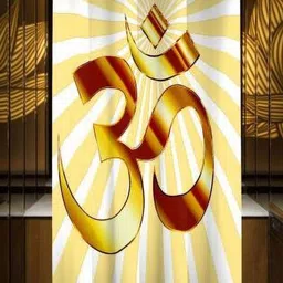 BELLA TRUE Yellow & White Ethnic Motifs Long Door Curtains-picture-22