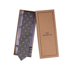 The Tie Hub Men Printed Skinny Tie-image-61