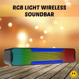 FRONY Megabar (PORTABLE HOME TV SOUNDBAR) Dynamic Thunder Sound With RGB LightC459 20 W Bluetooth Soundbar-picture-15