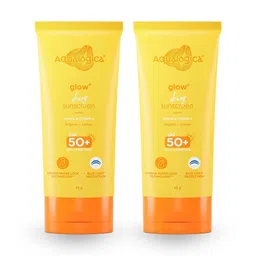 Aqualogica Set Of 2 Glow+Dewy Sunscreen SPF50+ - 80g Each-3