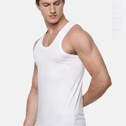CAVENDERS Men Pack Of 5 Pure Cotton Undershirt Vests White Premium quality Dno-v553st-image-90