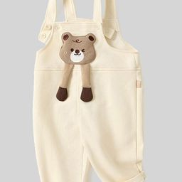 LULU & SKY Kids Applique Cotton Dungarees-image-19