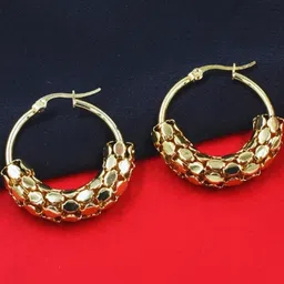 J & C Fashion Are Stainless Steel Gold-Plated Earrings-image-31