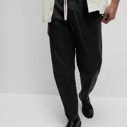 Marks & Spencer Men Tapered Fit Trousers-image-56