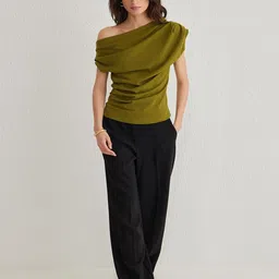 Trendyol One Shoulder Extended Sleeves Top-image-69