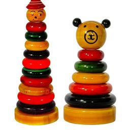 LITTLE GINNIE Wooden Joker Stacker Activity Toys and Games-image-47