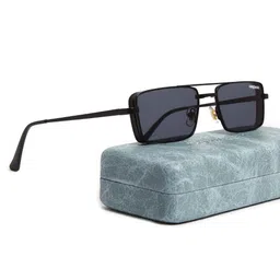 SUNGLASSIC Unisex Rectangle Sunglasses with UV Protected Lens-29