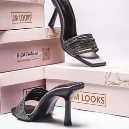 JM Looks Women Ethnic Stiletto Sandals-picture-12