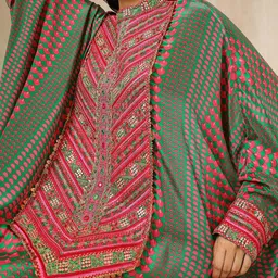 Soch Printed Co-Ord Set With Thread Work image 5
