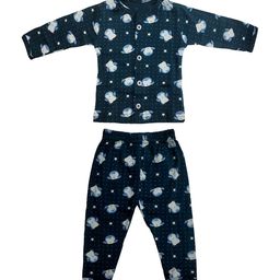 Zoom Minimondo Unisex Kids Printed Night suit-image-2