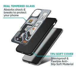 QRIOH Abstract Printed iPhone 16 Back Case Mobile Accessories image 2