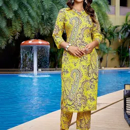 Royal Export Floral Printed Kurta with Trouser-picture-39