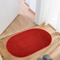 Kuber Industries RedAnti-Skid Doormats-50