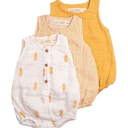 Masilo Kids Pack Of 3 Printed Bodysuit-15