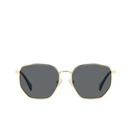 Polaroid Unisex Aviator Sunglasses with UV Protected Lens 2067042F756M9 image 4