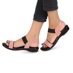 BIG BIRD FOOTWEAR Women Casual Open-Toe Backstrap Flats-image-15