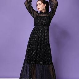 Fabway Clothing Fit & Flare Maxi Dress-image-29
