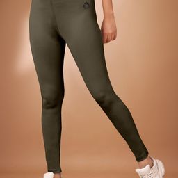 POOJARAN SAREE Stretchable Ankle Length Training Tights-image-127