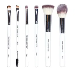 Rhe Cosmetics Set Of 6 Professional Face & Eye Makeup Brush-image-8