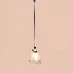 GAUVIK Transparent Glass Ceiling Lamp-12