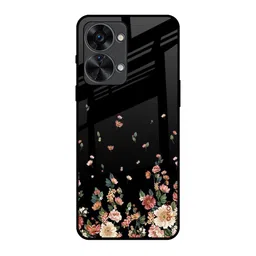 QRIOH Floral Printed Oneplus Nord 2T Back Case Mobile Accessories-28