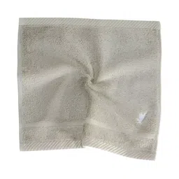 MASPAR Cotton Solid Face Towel Set Soft Absorbent Anti-Bacterial & Lint-Free Set of 4 image 2
