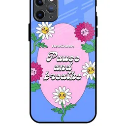 QRIOH Floral Printed iPhone 11 Pro Max Back Case Mobile Accessories-picture-22