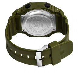 FELIZER Men Dial & Textured Straps Analogue and Digital Watch F147-LSKA-Green image 2