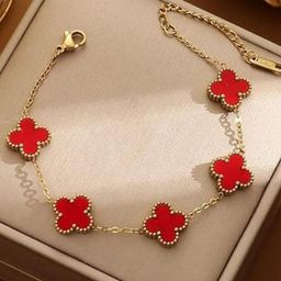 STYOLLO Women Enamelled Gold-Plated Charm Bracelet-image-80