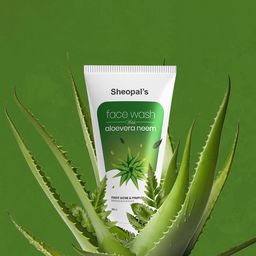 Sheopal's Aloevera Neem Facewash For Clear Skin Fights Acne & Blackheads -100 ml-53