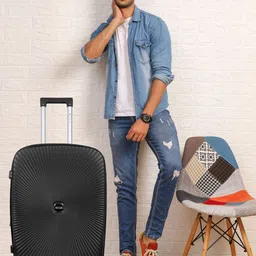 Polo Class Set Of2 Textured Hard-Sided Trolley Bag-image-89