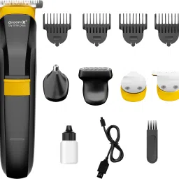 GROOMX GX1211 4 in 1 Cordless Professional Hair Trimmer Waterproof Trimmer 90 min Runtime 5 Length Settings-picture-26