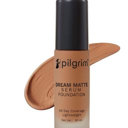 Pilgrim Dream Matte Serum Lightweight Foundation With Vitamin C- 30 ml- Warm Mocha- 335-14
