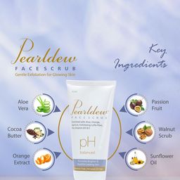 Pearldew Ph Balanced Face Scrub - 100 g image 3